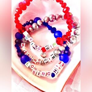 BUY1GET1FREE Loving him was Red Taylor Swift friendship bracelet